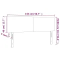 Têtes de lit 2 pcs Blanc 72x5x78/88 cm Similicuir