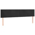 cadre de lit avec matelas Noir 180x200 cm Velours