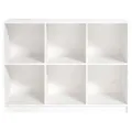 Bibliothèque Blanc 104x33x76 cm Bois de pin massif