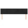 Têtes de lit 2 pcs Noir 90x5x78/88 cm Velours