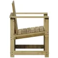 Salon de jardin 3 pcs bois de pin imprégné