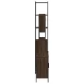 Ensemble de meubles de salle de bain 3 pcs Chêne marron