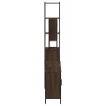 Ensemble de meubles de salle de bain 4 pcs Chêne marron