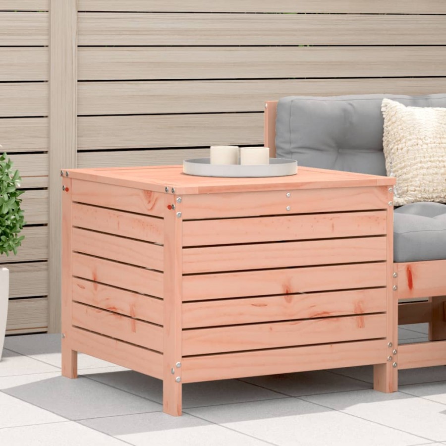 Repose-pied de jardin 62x63,5x53,5 cm bois massif de douglas