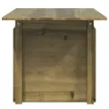 Table de jardin 100x50x75 cm bois de pin imprégné