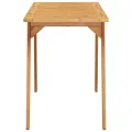 Table à manger de jardin 110x56x75 cm bois massif d'acacia
