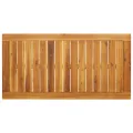 Table à manger de jardin 110x56x75 cm bois massif d'acacia