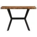 Table à manger 110x55x75 cm bois de manguier massif