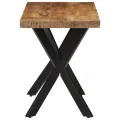 Table à manger 110x55x75 cm bois de manguier massif