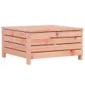 Repose-pied de jardin avec coussin bois massif douglas