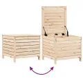 Repose-pied de jardin 62x63,5x53,5 cm bois de pin massif