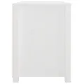 Armoire latérale Blanc 100x40x54 cm Bois de pin massif