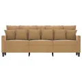 Canapé à 3 places Marron 180 cm Velours