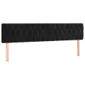 cadre de lit avec matelas et LED Noir 180x200 cm