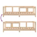 Cadre de lit pour enfant 70x140 cm bois de pin massif