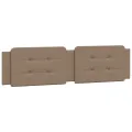 Coussin de tête de lit cappuccino 200 cm similicuir