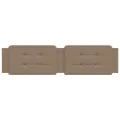 Coussin de tête de lit cappuccino 200 cm similicuir