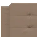 Coussin de tête de lit cappuccino 200 cm similicuir