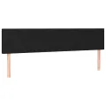 cadre de lit avec matelas noir 120x190 cm tissu