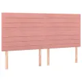 cadre de lit avec matelas LED Rose 160x200cm Velours