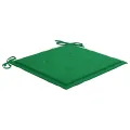 Chaises de jardin avec coussins 2 pcs Bois d'acacia massif