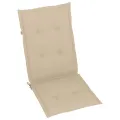 Chaises pliables de jardin avec coussins 8 pcs Bois d'acacia