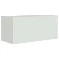 Classeur gris clair 90x40x130 cm acier
