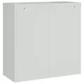 Classeur gris clair 90x40x130 cm acier