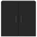 Armoire murale noir 60x31x60 cm bois d'ingénierie