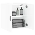 Armoire murale Blanc brillant 60x31x60 cm Bois d'ingénierie