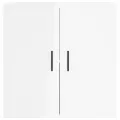 Armoire murale Blanc brillant 60x31x60 cm Bois d'ingénierie