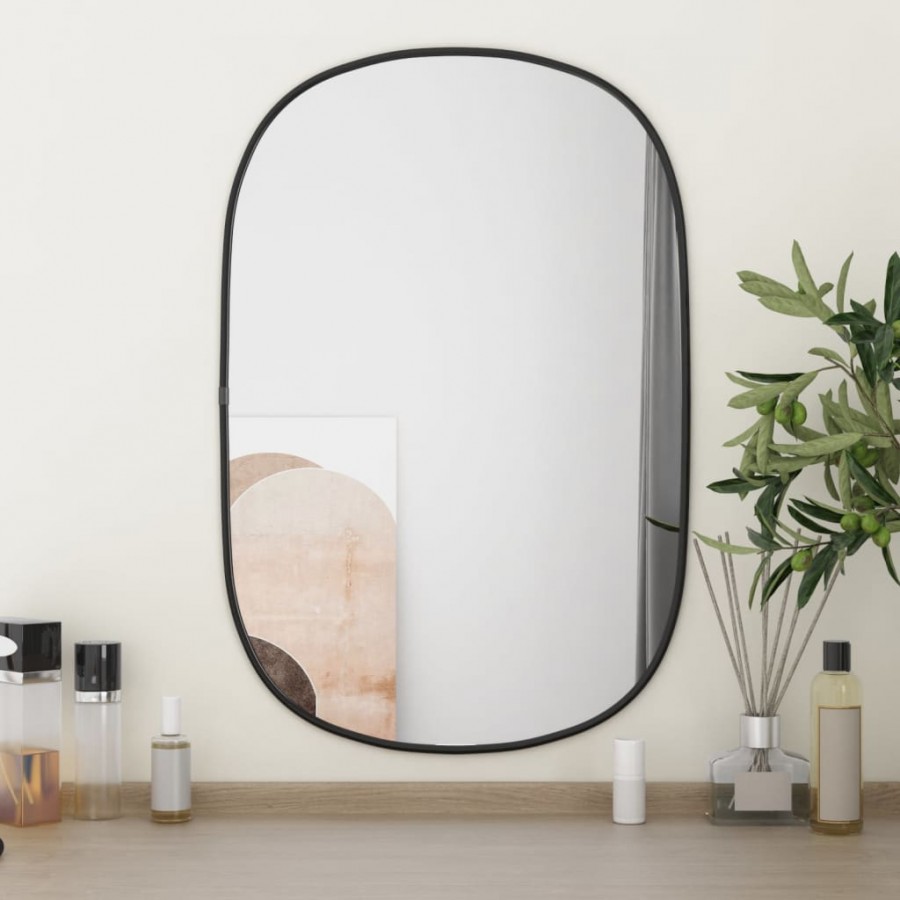 Miroir mural Noir 60x40 cm