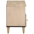 Meuble TV 100x33x46 cm bois massif de manguier