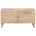 Table basse 80x50x40 cm bois de manguier massif