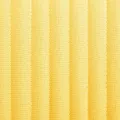Chaises à manger lot de 4 jaune tissu