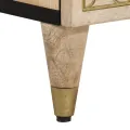 Table de chevet 40x33x46 cm Bois de manguier solide