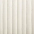 Chaises à manger lot de 4 crème tissu