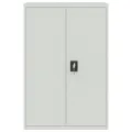 Classeur gris clair 90x40x180 cm acier