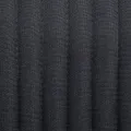 Chaises à manger lot de 6 noir tissu