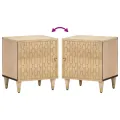 Table de chevet 40x33x46 cm Bois de manguier solide