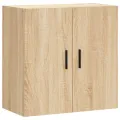 Armoire murale chêne sonoma 60x31x60 cm bois d'ingénierie