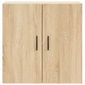 Armoire murale chêne sonoma 60x31x60 cm bois d'ingénierie
