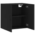 Armoire murale noir 60x31x60 cm bois d'ingénierie