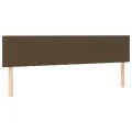 cadre de lit avec matelas Marron foncé 180x200 cm
