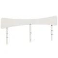 Tête de lit blanc 200 cm bois massif de pin