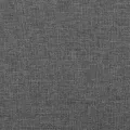 Cadre de lit avec tête de lit Gris foncé 80x200 cm Tissu