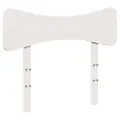 Tête de lit blanc 100 cm bois massif de pin