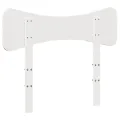 Tête de lit blanc 100 cm bois massif de pin