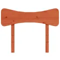 Tête de lit cire marron 100 cm bois massif de pin