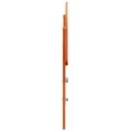 Tête de lit cire marron 100 cm bois massif de pin